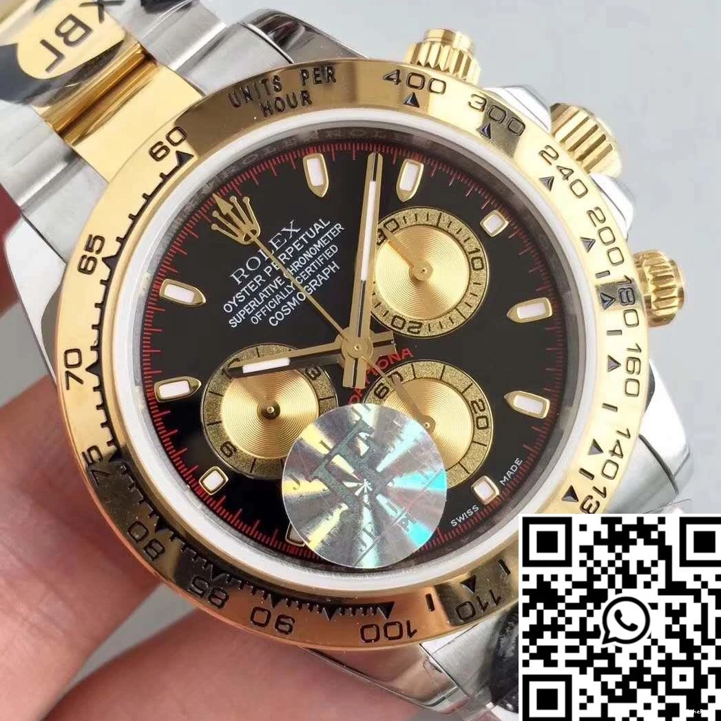 Daytona 116503 Black Dial Rolex Cosmograph Factory JF 0921
